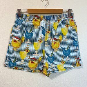 Vintage Joe Boxer Girlfriend Cocktail Glass PJ Shorts